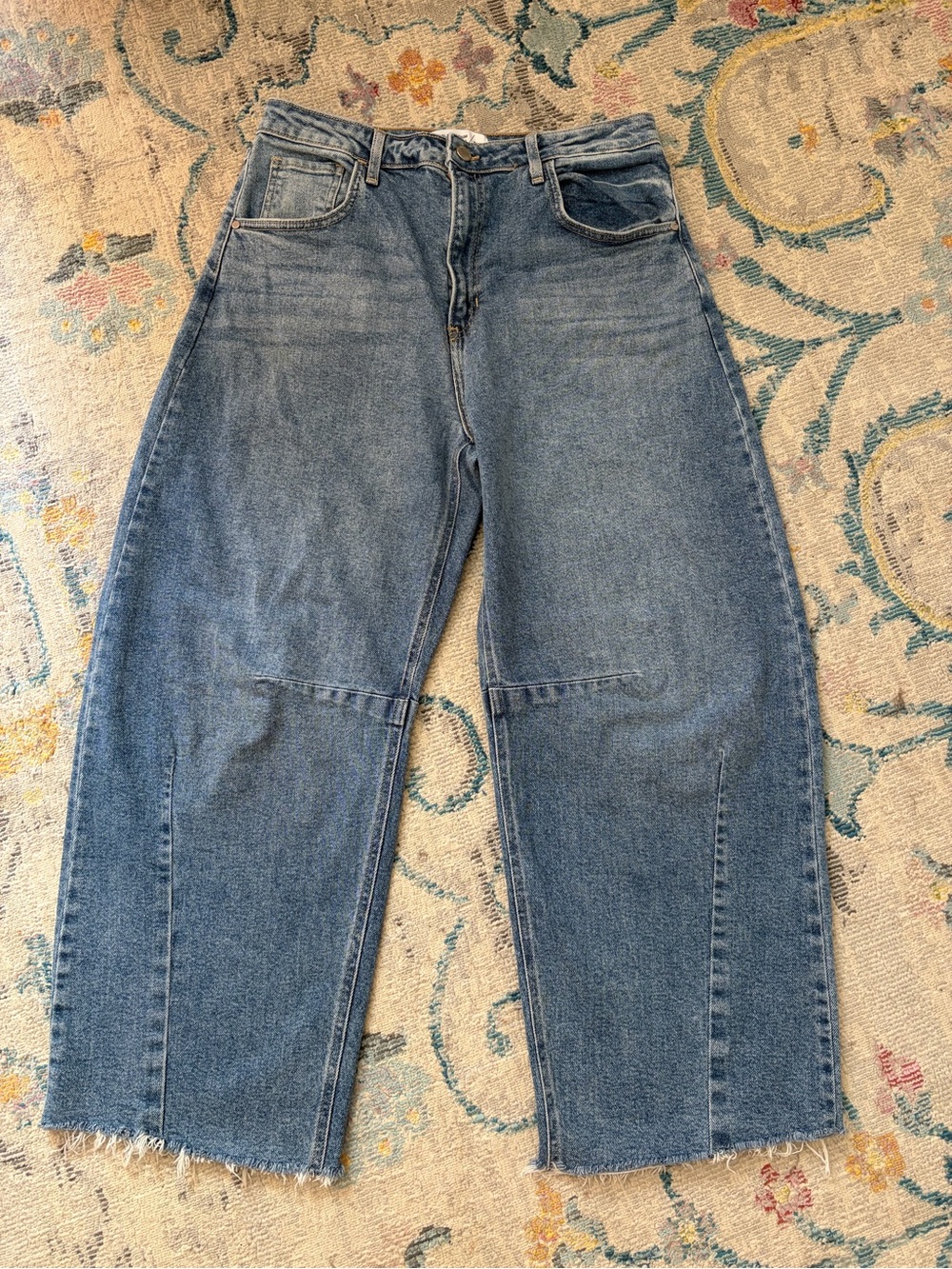 Just Black Denim - The Seamed Barrel Jean